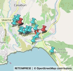 Mappa Località Palorcio, 84051 Centola SA, Italia (0.876)