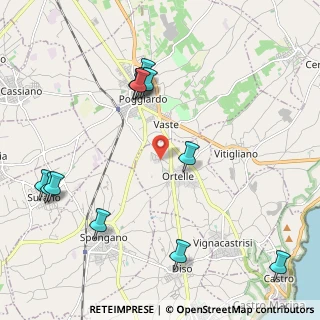Mappa Zona PIP - Vicinanze Fiera, 73030 Ortelle LE, Italia (2.70917)