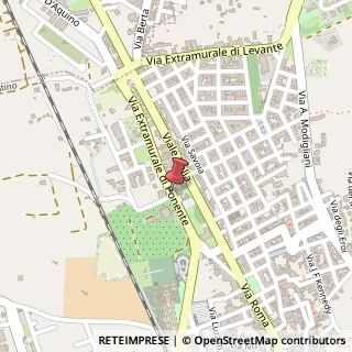 Mappa Via Extracomunale DI Ponente, 73046 Matino, Lecce (Puglia)
