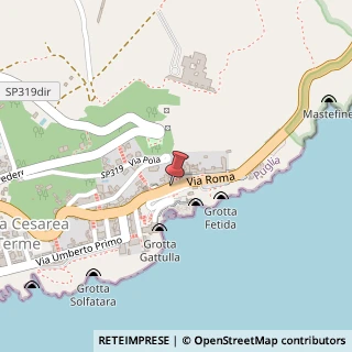 Mappa Via Roma, 159, 73020 Santa Cesarea Terme, Lecce (Puglia)