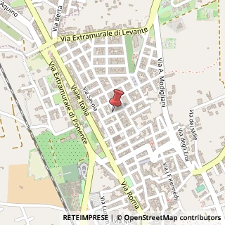 Mappa Via filzi 37, 73040 Matino, Lecce (Puglia)