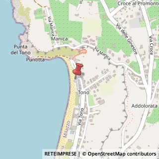 Mappa Piazza AngoniaTono, 1, 98057 Milazzo, Messina (Sicilia)