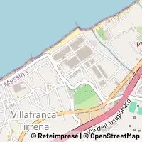 Kaart Villafranca Tirrena