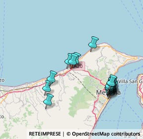 Mappa Zona artigianale loc pontegallo, 98049 Villafranca Tirrena ME, Italia (8.847)