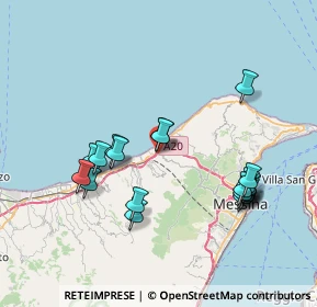 Mappa Zona artigianale loc pontegallo, 98049 Villafranca Tirrena ME, Italia (8.557)