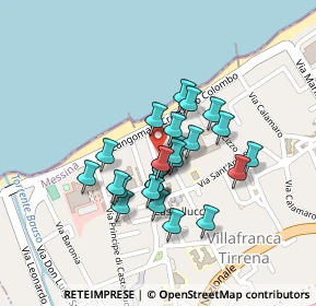 Mappa Piazza Castelluccio, 98049 Villafranca Tirrena ME, Italia (0.18077)