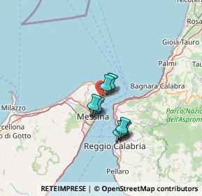 Mappa Messina, 98158 Messina ME, Italia (9.6375)