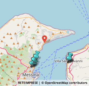 Mappa Messina, 98158 Messina ME, Italia (5.35818)