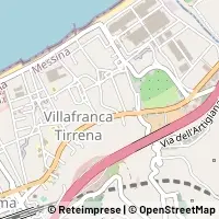 Mapa Villafranca Tirrena