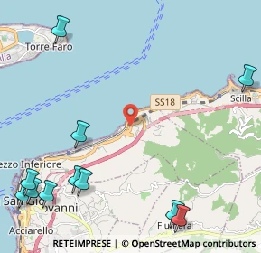 Mappa Via Petrello snc, 89018 Villa San Giovanni RC, Italia (3.64182)