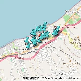 Mappa Via S. Giuseppe Calasanzio, 98049 Villafranca Tirrena ME, Italia (0.591)