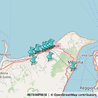 Mappa Via S. Giuseppe Calasanzio, 98049 Villafranca Tirrena ME, Italia (4.98273)