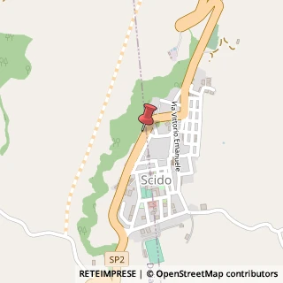 Mappa Via Nazionale, 3, 89010 Scido, Reggio di Calabria (Calabria)