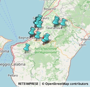 Mappa 89010 Scido RC, Italia (12.0145)