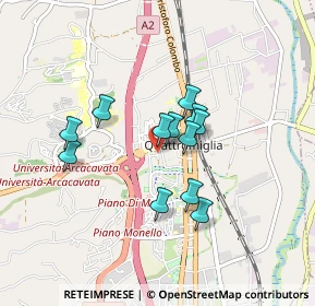 Mappa Via U. Boccioni, 87036 Quattromiglia CS, Italia (0.71333)