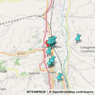 Mappa Via U. Boccioni, 87036 Rende CS, Italia (1.35455)