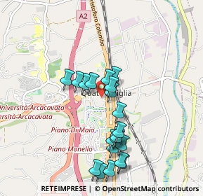 Mappa Via G. L. Bernini, 87036 Rende CS, Italia (0.9525)