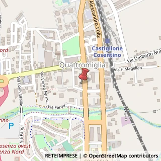 Mappa Via Leonardo Da Vinci, 52, 87036 Rende, Cosenza (Calabria)