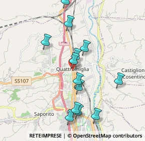 Mappa Graziella Mammino, 87036 Rende CS, Italia (2.09615)