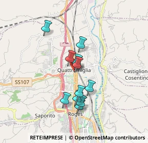 Mappa Graziella Mammino, 87036 Rende CS, Italia (1.52727)