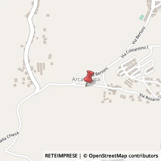 Mappa Via Salerno Rosario, 140, 87036 Rende, Cosenza (Calabria)