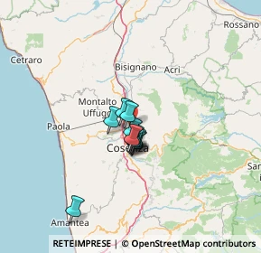 Mappa Via A. Corsari, 87036 Rende CS, Italia (8.3)