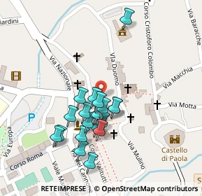 Mappa Corso Garibaldi, 87027 Paola CS, Italia (0.109)
