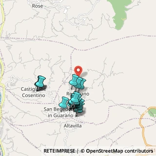 Mappa Via Cervali, 87047 San Pietro In Guarano CS, Italia (2.0055)