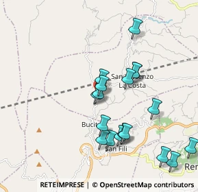 Mappa Corso V. Emanuele, 87030 San Vincenzo la Costa CS, Italia (2.349)