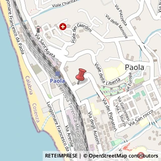 Mappa Via Nuova del Porto, 21, 87027 Paola, Cosenza (Calabria)