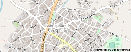Mappa San Sperate