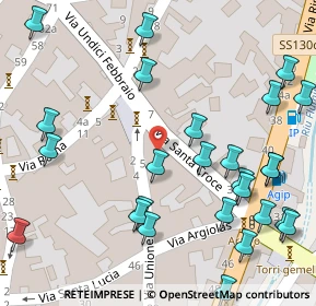 Mappa Via Santa Croce, 09026 San Sperate CA, Italia (0.08846)