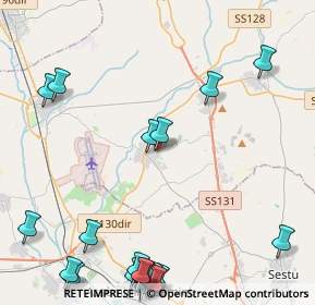 Mappa Via Santa Suja, 09026 San Sperate CA, Italia (6.85)