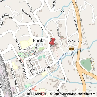 Mappa Piazza 4 Novembre, 10, 87027 Paola, Cosenza (Calabria)