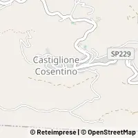 Mapa Castiglione Cosentino