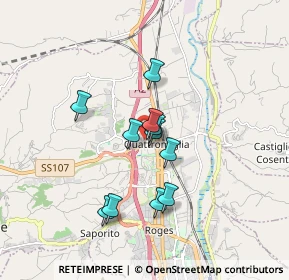 Mappa Via A. Avogadro, 87036 Rende CS, Italia (1.45182)