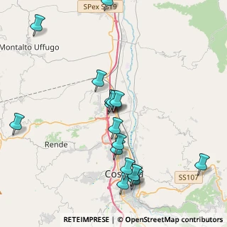 Mappa Via Todaro, 87036 Rende CS, Italia (4.69824)