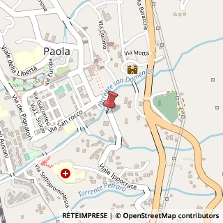 Mappa Via Nazionale, 10, 87027 Paola, Cosenza (Calabria)