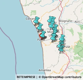 Mappa Viale Ippocrate, 87027 Paola CS, Italia (10.2755)