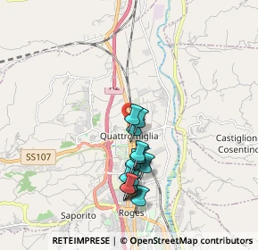 Mappa Via Luigi Galvani, 87036 Rende CS, Italia (1.79133)