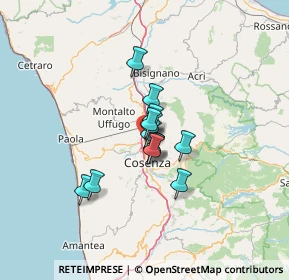 Mappa Via Luigi Galvani, 87036 Rende CS, Italia (8.48923)