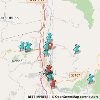 Mappa Via Rosa Conforti, 87036 Rende CS, Italia (4.80929)