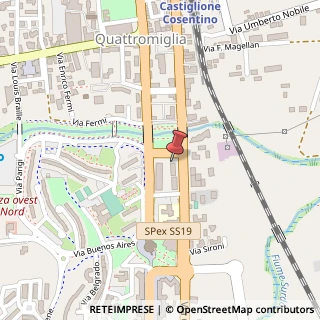 Mappa Via Giuseppe Verdi, 323, 87036 Rende, Cosenza (Calabria)