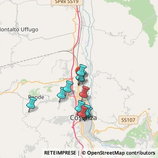 Mappa Via Verdi Giuseppe, 87036 Rende CS, Italia (3.43091)