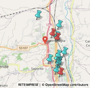 Mappa SS 107 Silana Crotonese, 87036 Santo Stefano , Italia (2.02538)