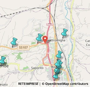 Mappa SS 107 Silana Crotonese, 87036 Santo Stefano , Italia (2.96545)
