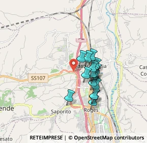 Mappa SS 107 Silana Crotonese, 87036 Santo Stefano , Italia (1.37563)