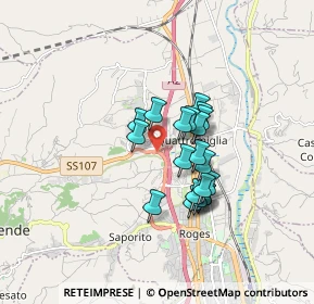 Mappa SS 107 Silana Crotonese, 87036 Santo Stefano , Italia (1.3525)