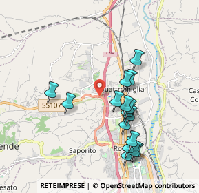 Mappa SS 107 Silana Crotonese, 87036 Santo Stefano , Italia (1.99688)