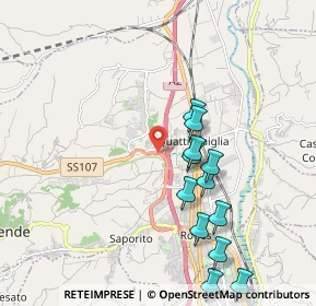 Mappa SS 107 Silana Crotonese, 87036 Santo Stefano , Italia (2.38308)
